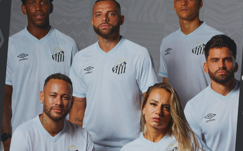 Santos lança novo uniforme que simboliza volta à elite e homenageia ponto turístico da cidade