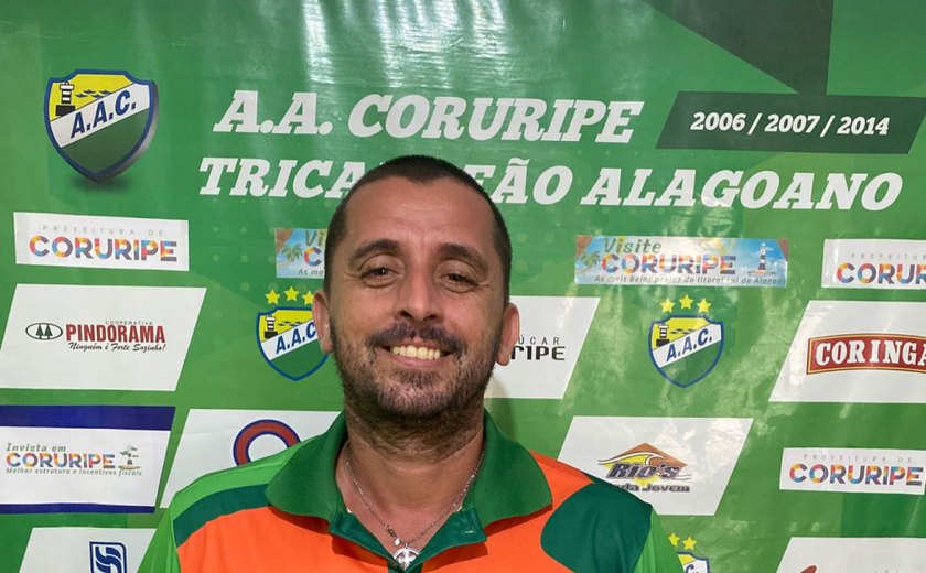 Coruripe confirma velho conhecido como novo preparador físico