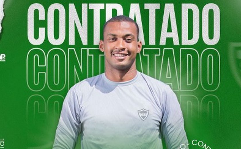 CSE de Palmeira dos Índios anuncia reforço de peso para a meta: Goleiro Edmar Sucuri