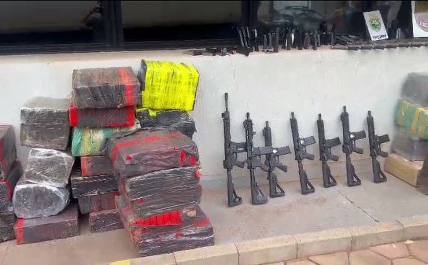Polícia Militar de Alagoas realiza apreensões e prisões em operação contra o tráfico de drogas