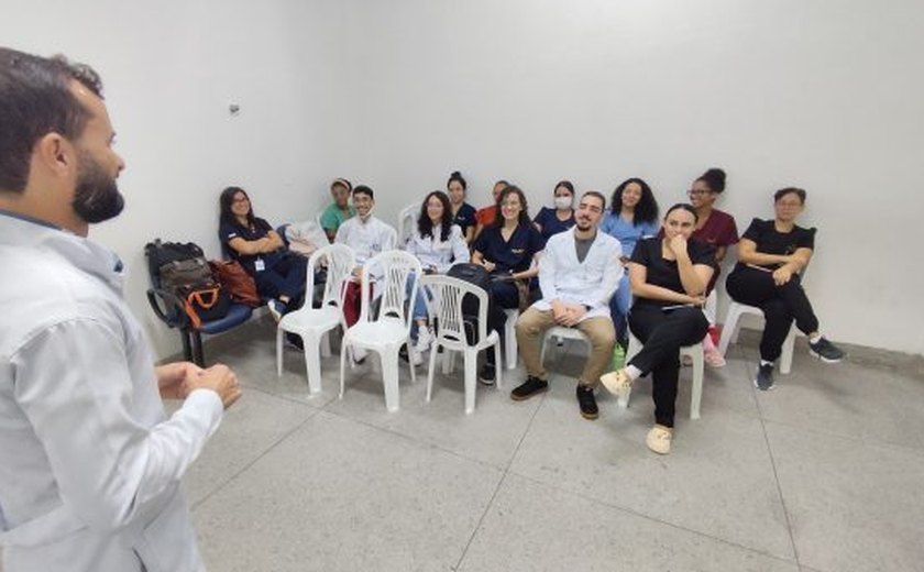 Hospital de Emergência do Agreste capacita residentes sobre doação de órgãos para transplantes
