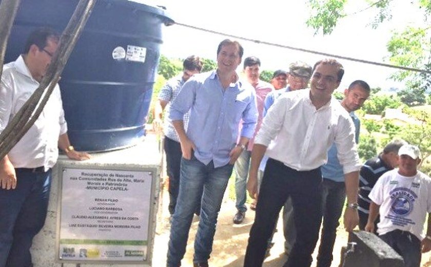 Nascente recuperada em Capela fornece água para o consumo de 500 famílias