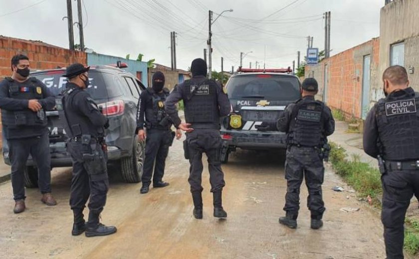 Robauto: Operação da SSP e do MPAL cumpre mandados contra grupos criminosos envolvidos com tráfico de entorpecentes e roubo de veículos