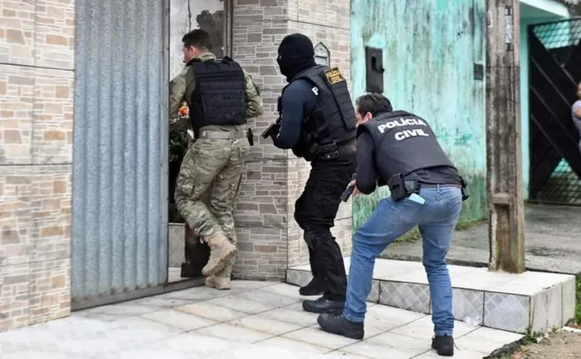Operação Saturação é deflagrada contra o crime organizado na parte alta de Maceió