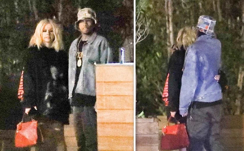 Noivado de Avril Lavigne chega ao fim após cantora jantar com Tyga, diz site