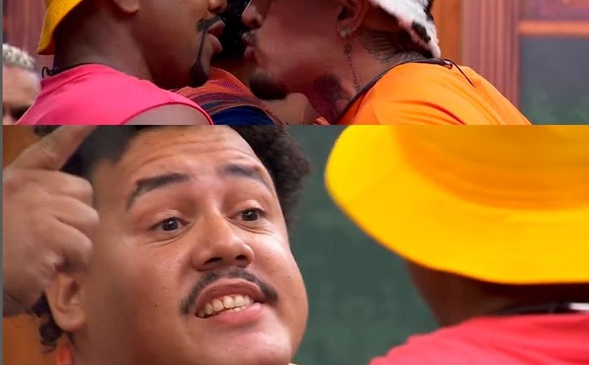 Davi discute com MC Bin Laden e Lucas durante festa no 'BBB 24'