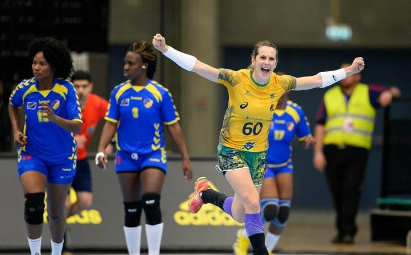 Brasil vence Congo sem sustos no Mundial de Handebol feminino