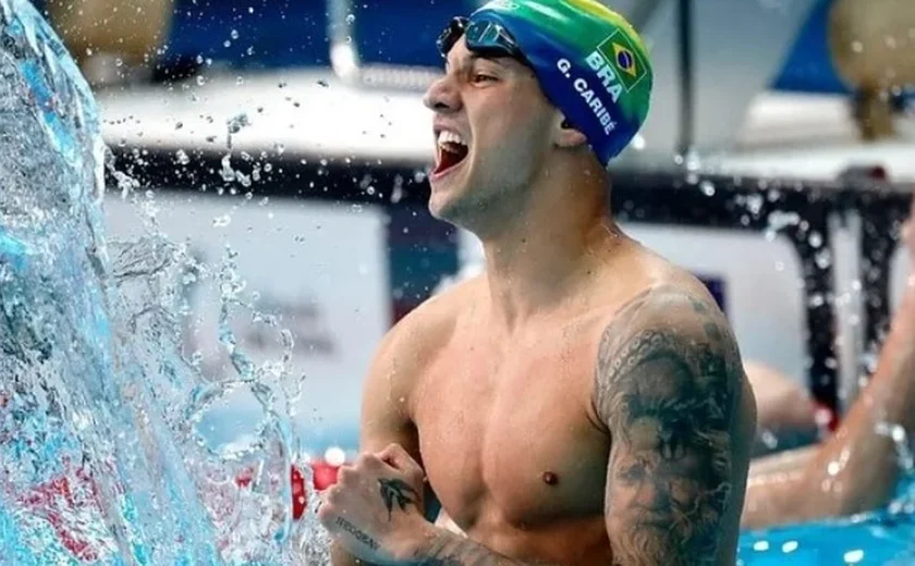 Caribé vai à final dos 50m livre em dia de recorde mundial na prova no Mundial de piscina curta