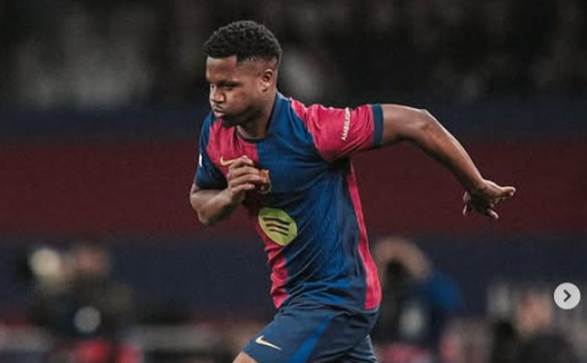 Monaco anuncia contratação por empréstimo de Ansu Fati junto ao Barcelona