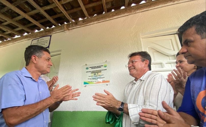 Com avanços na saúde, prefeitura de Branquinha realiza mais um dia de solenidades em comemoração aos 60 anos