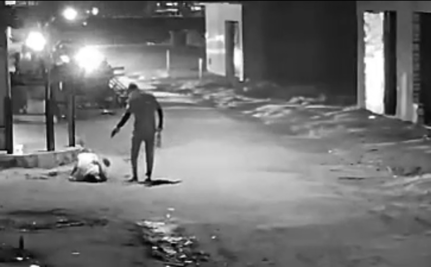 Polícia Civil divulga imagens para localizar autor de homicídio em São Miguel dos Campos