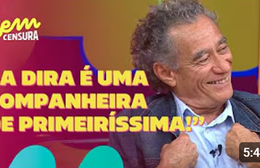 Sem Censura | Ator Chico Diaz fala sobre sua carreira e sobre amizade com Dira Paes