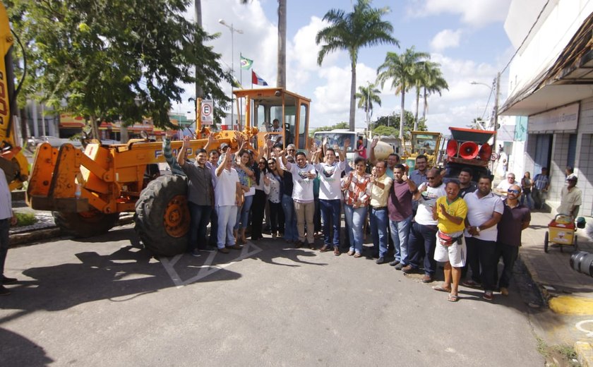 Programa Estrada Boa vai recuperar mais de 480 quilômetros de estradas, em Palmeira