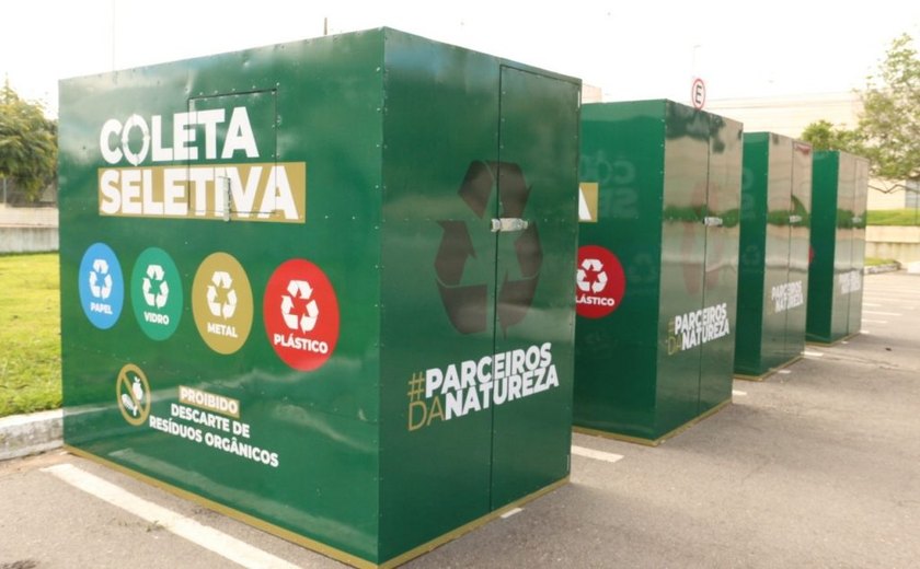Arapiraca incentiva a coleta seletiva com a instalação de 33 pontos de entrega voluntária