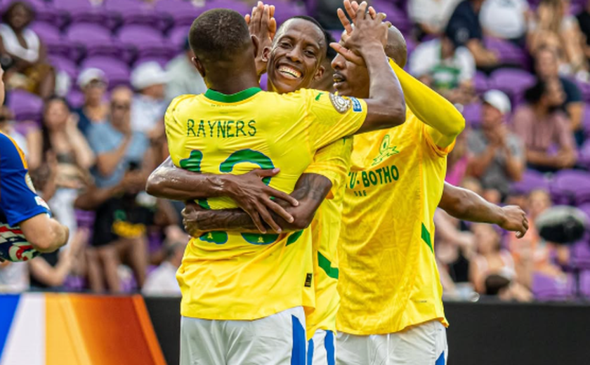 Mamelodi supera público baixo e garante a vitória sobre o Ulsan no Mundial de Clubes