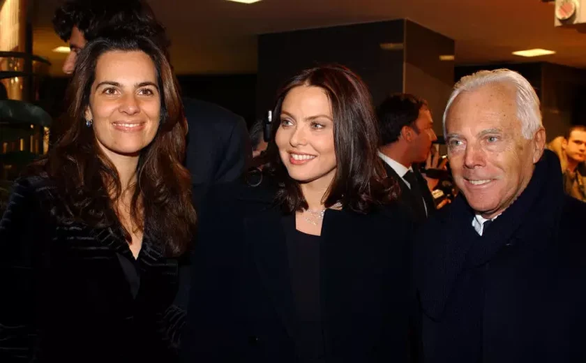 Giorgio Armani se recupera em casa após ficar internado