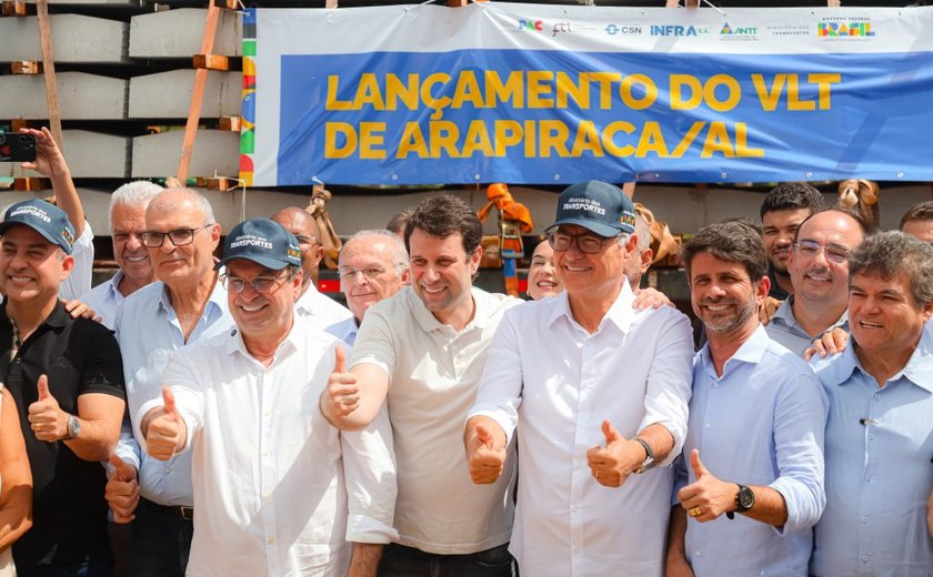 Luciano Barbosa afirma que VLT transformará a matriz de transporte em Arapiraca