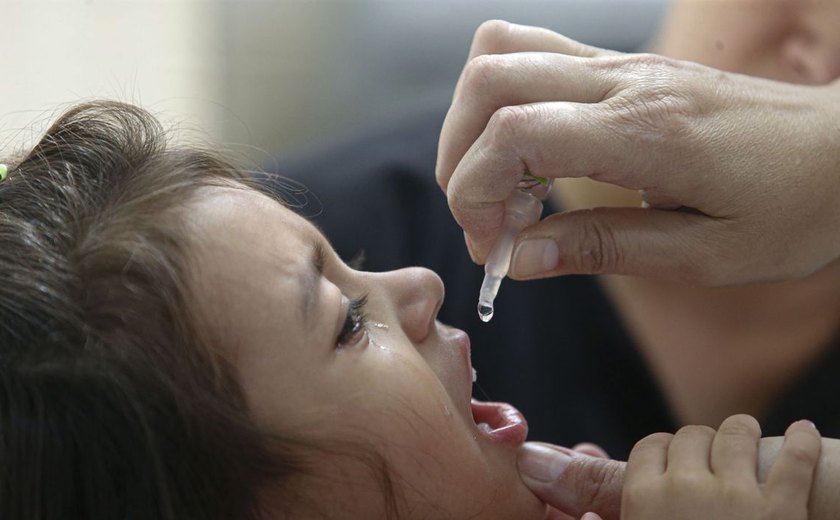 Brasil tem 68% dos municípios com risco alto ou muito alto para pólio
