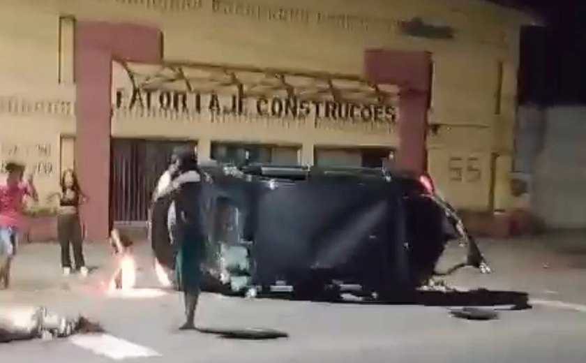 Dois morrem e dois ficam feridos em acidente na AL-101 Norte
