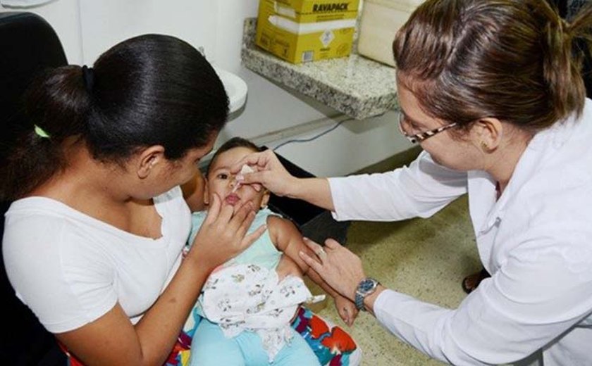 Alagoas inicia Campanha de Vacinação contra a Poliomielite neste sábado