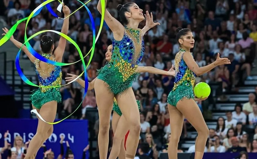 Alagoana Duda Arakaki faz história e lidera Seleção em conquista inédita no Mundial de Ginástica Rítmica