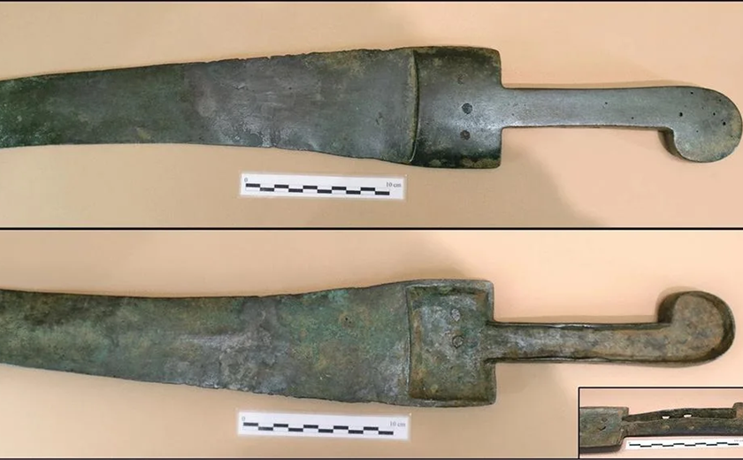 Espadas da Idade do Bronze tardia descobertas na Espanha revelam mudanças culturais locais (FOTOS)