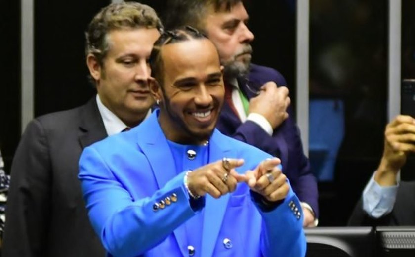 Hamilton agradece título de cidadão honorário
