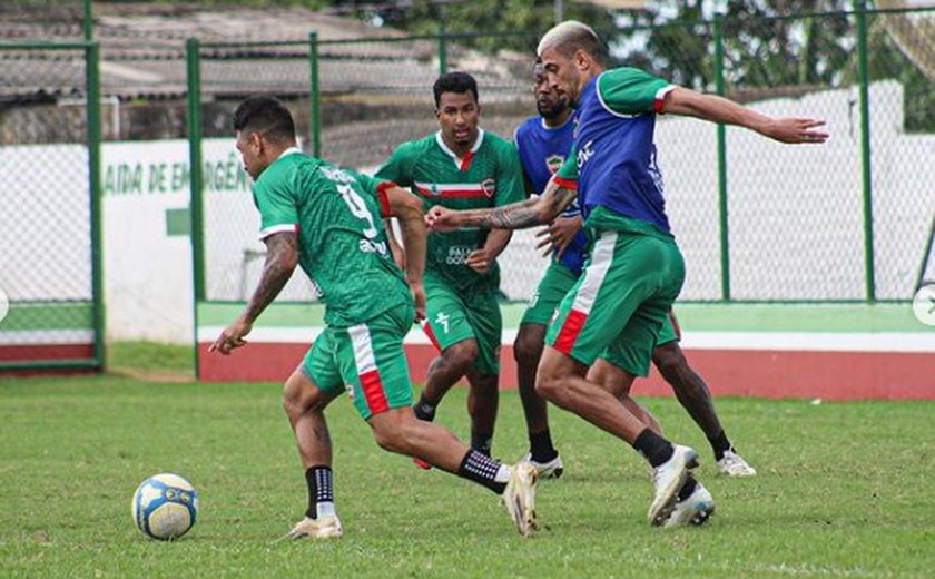 CSE encerra treinamentos em Palmeira nesta quinta; Juazeirense terá desfalque contra o tricolor