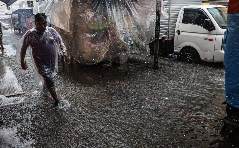 Chuvas fortes causaram uma morte na zona norte de São Paulo