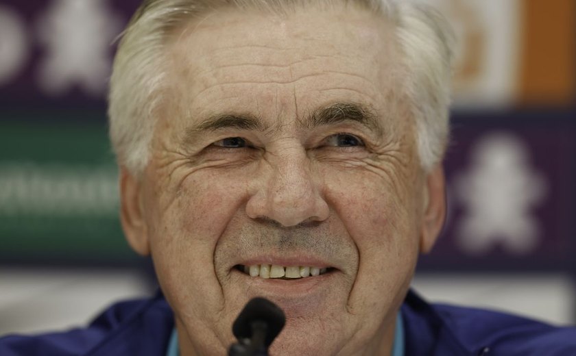 Ancelotti demonstra confiança antes de estreia no comando da seleção
