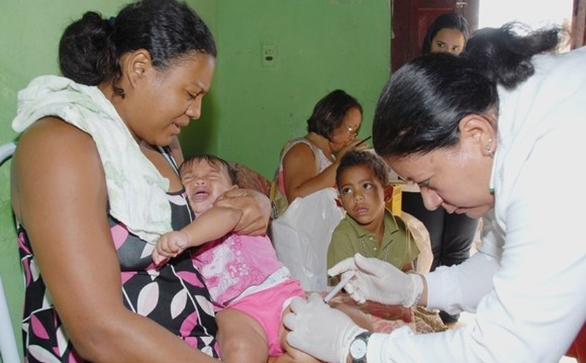 Sesau realiza Campanha de Vacinação contra Pólio e Sarampo