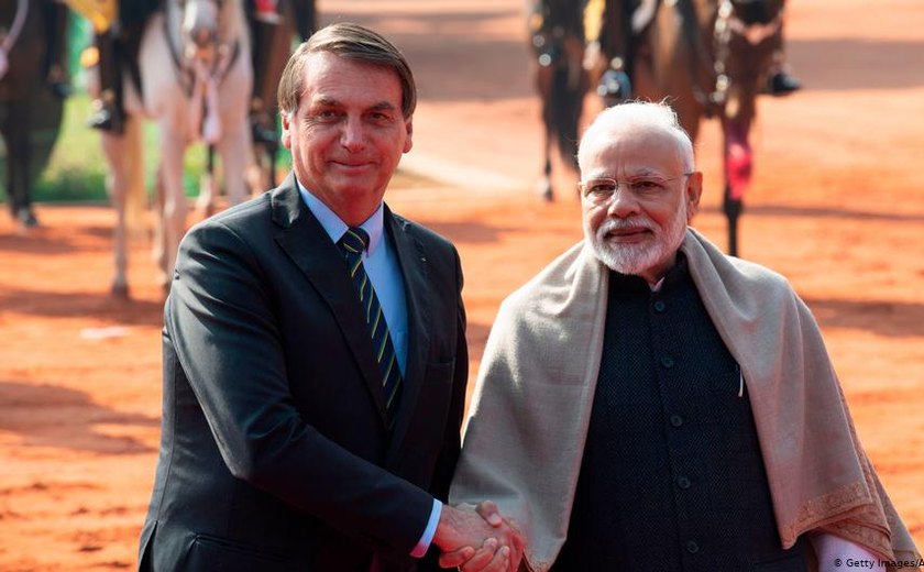 Brasil e Índia fecham acordos bilaterais