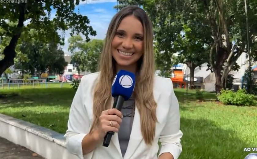 Repórter da 'Record' entra em trabalho de parto ao vivo