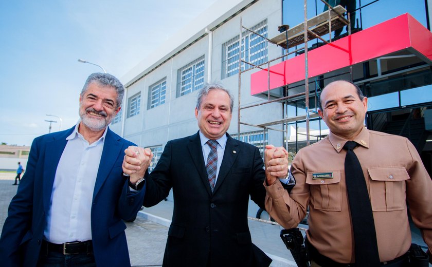 Secretário Nacional de Segurança visita sede da SSP e obras de CISP no Trapiche da Barra