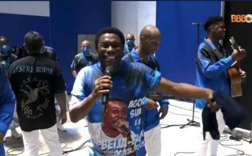 Bateria da Beija-Flor anima segunda de carnaval no ‘BBB 22’