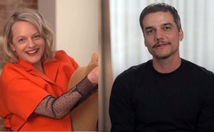 Elisabeth Moss e Wagner Moura viraram amigos após série da Apple TV+