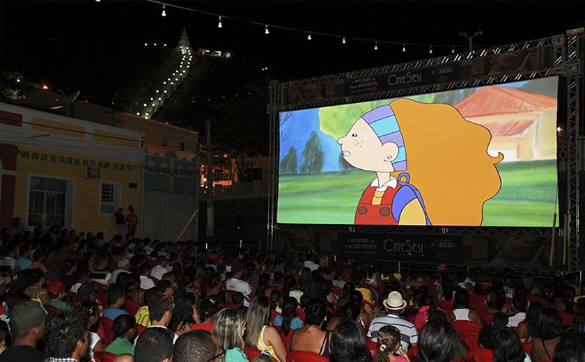 Telona do Cine Sesi Cultural exibe filmes gratuitos em Jequiá da Praia, no próximo fim de semana