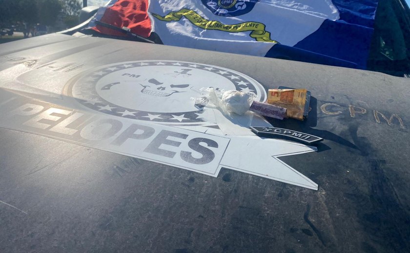 PM apreende arma de fogo e drogas nas últimas 24 horas em cidades do interior
