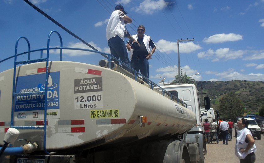 Vigilância Sanitária reprova carros pipas em Palmeira dos Índios