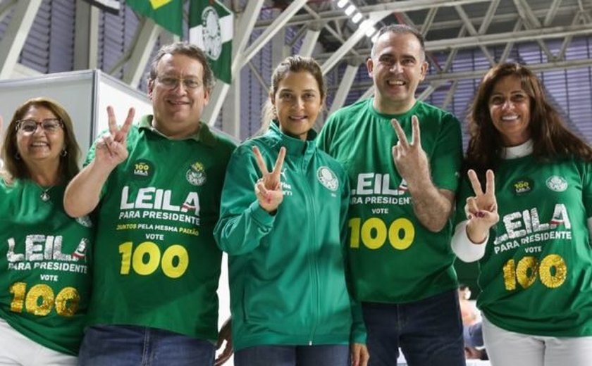 Leila Pereira é eleita primeira presidente mulher da história do Palmeiras