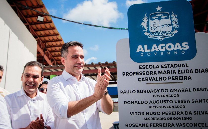 Governo de Alagoas entrega mais uma Escola do Coração, em São Sebastião