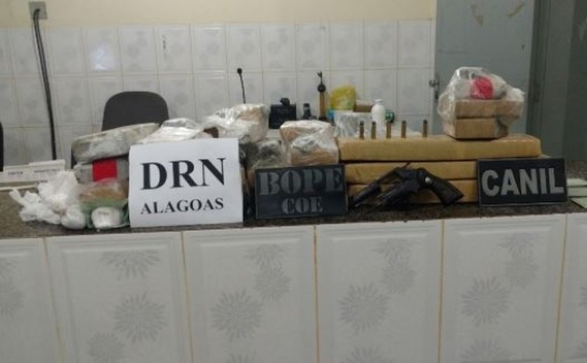 SSP prende em Sergipe responsável por enviar drogas para Alagoas