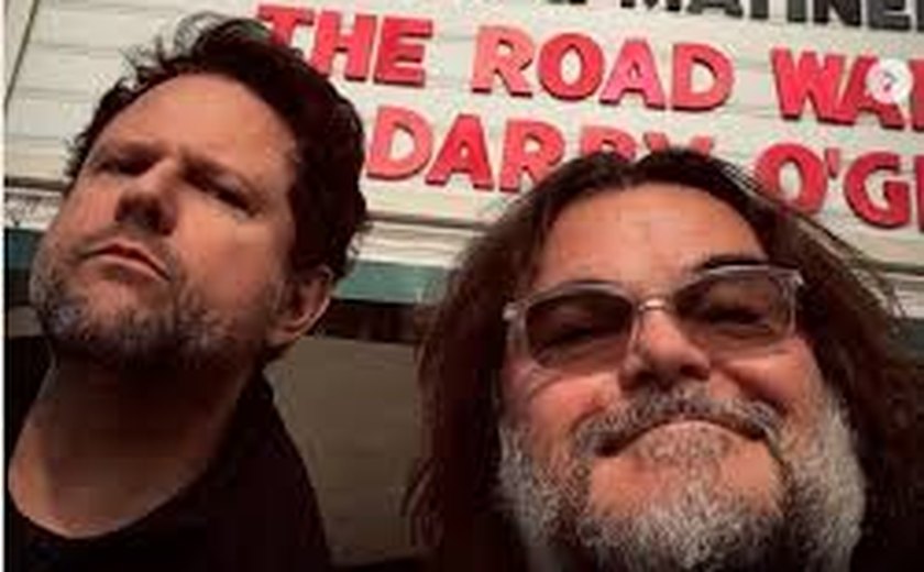 Selton Mello compartilha passeio com Jack Black por Los Angeles