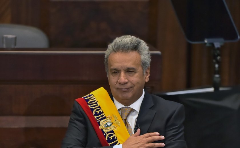 Lenín Moreno assume como presidente do Equador