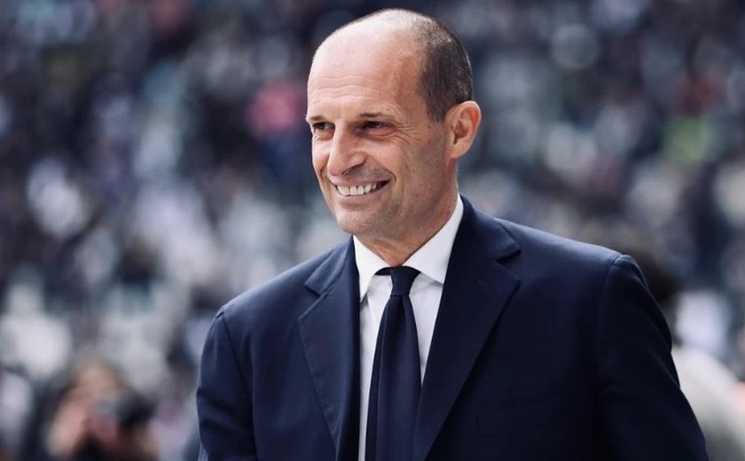 Allegri é suspenso por 2 jogos após expulsão na final da Copa da Itália por 'atitude agressiva'