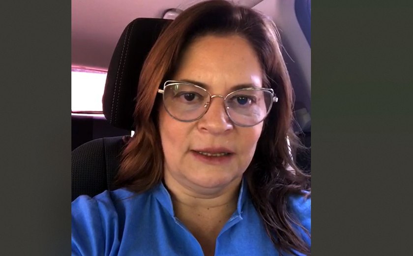 Mosabelle Ribeiro apoia luta de enfermeiros e cobra Julio Cezar o pagamento do salário retroativo em Palmeira; vídeo