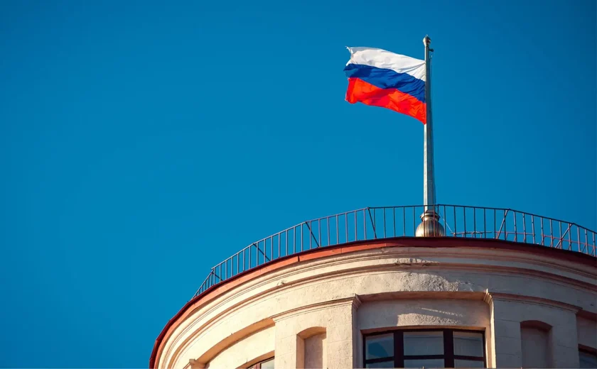 Foguete portador russo Soyuz-2.1b é lançado do Cosmódromo de Plesetsk ao serviço da Defesa da Rússia