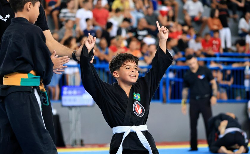 Atletas de Quebrangulo se destacam na I etapa do circuito da Liga Alagoana de Jiu-jitsu em Maceió