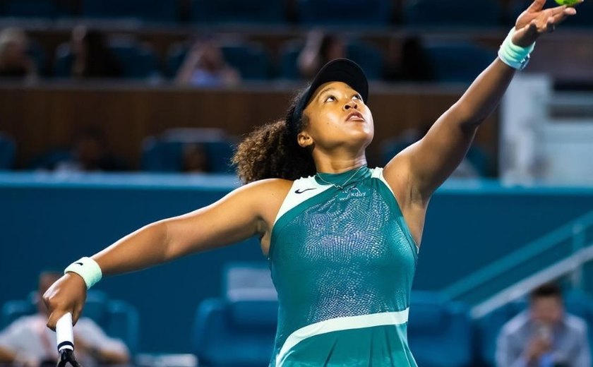 Naomi Osaka larga com vitória no WTA 1000 de Roma e desafia Kostyuk na segunda rodada