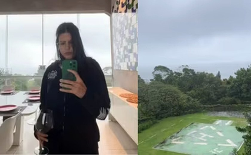 Anttónia Morais revela detalhes da mansão da família em Angra dos Reis
